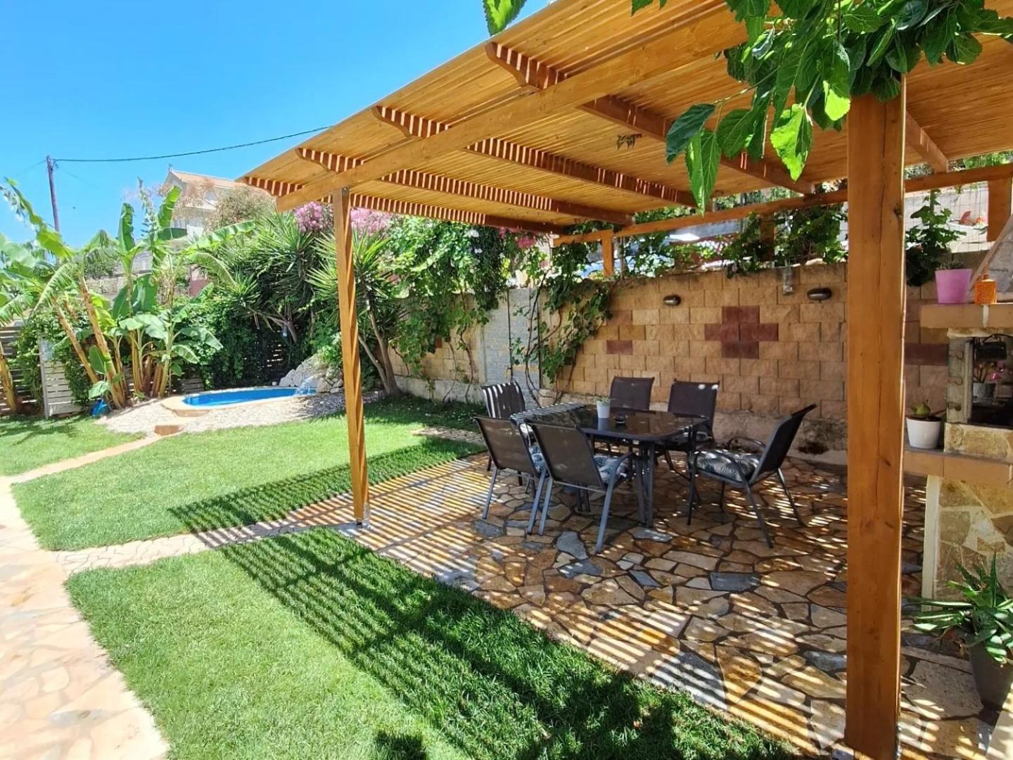 Villa Kontes Kefalonia Kardhakata Bagian luar foto